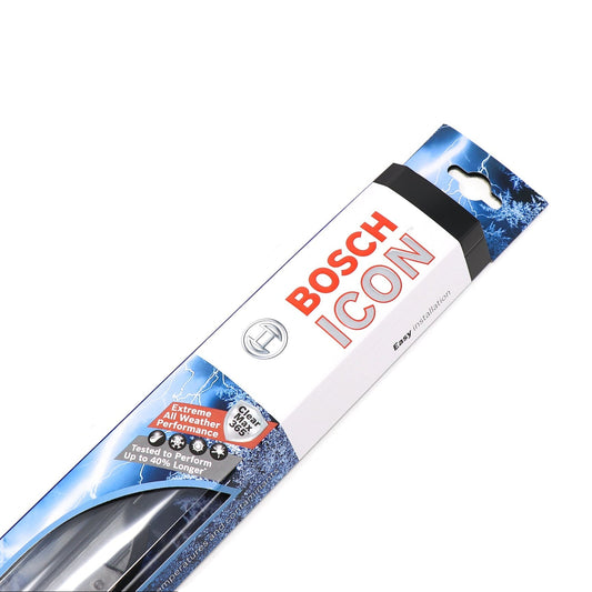 Bosch ICON wiper blade packaging on white background