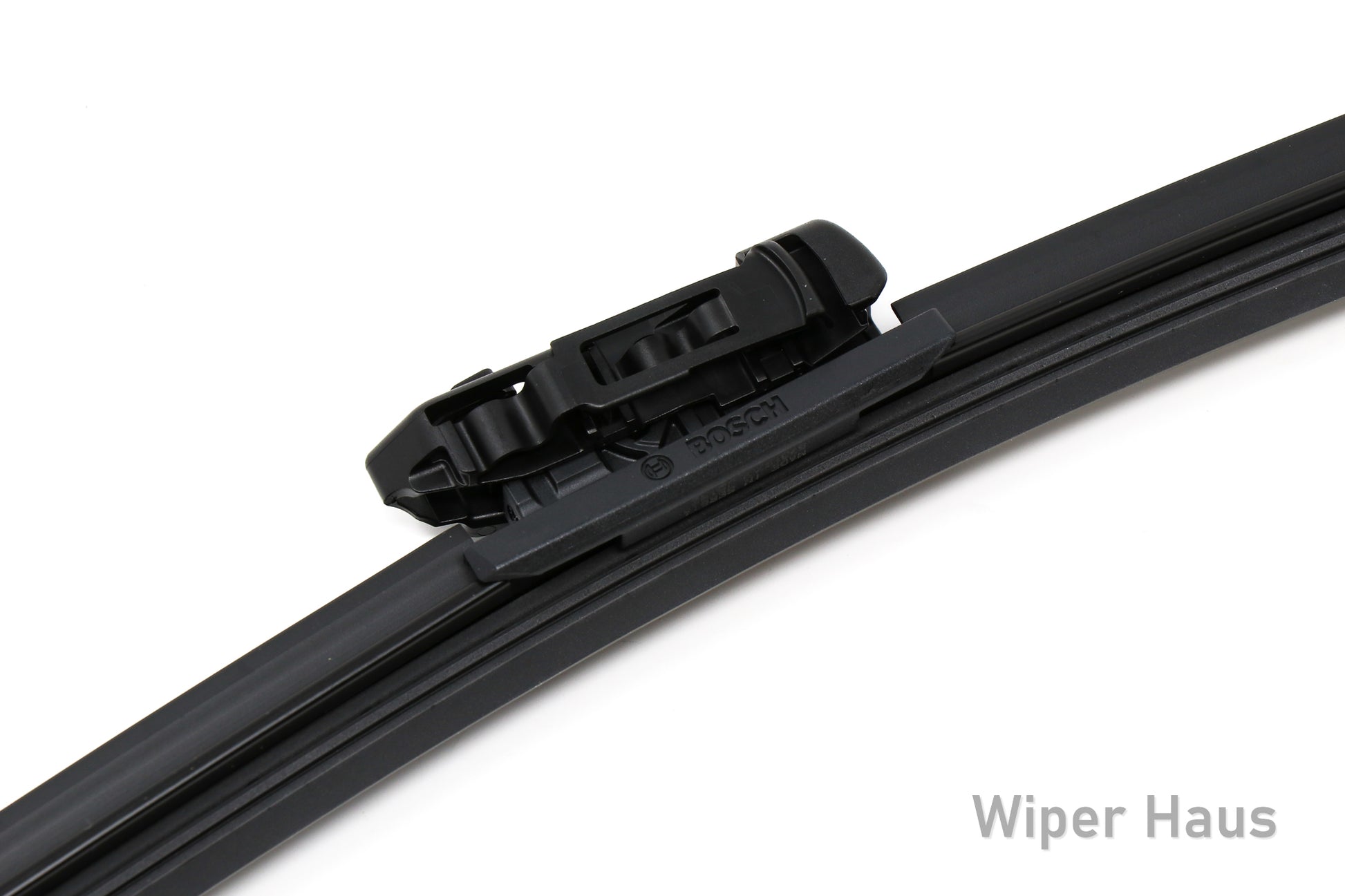 Bosch ICON XT wiper blade with top lock adapter on white background