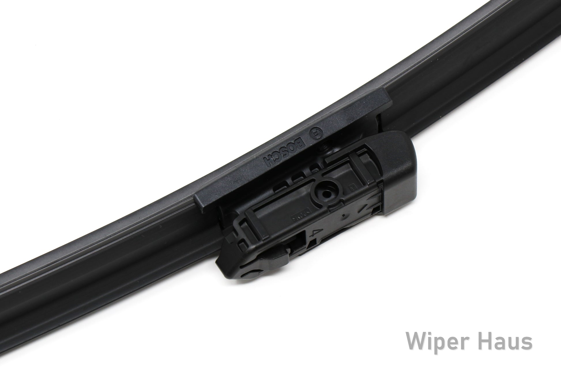 Bosch ICON XT wiper blade with top lock adapter on white background