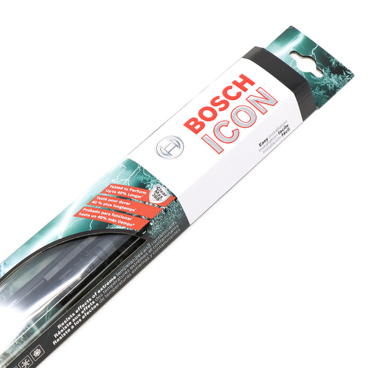 Bosch Icon XT wiper blade in packaging on white background