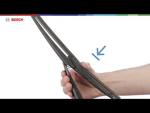 bosch rear wiper blade installation video